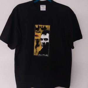 Peter Murphy Vintage Graphic T Shirt from 2002 Concert Tour